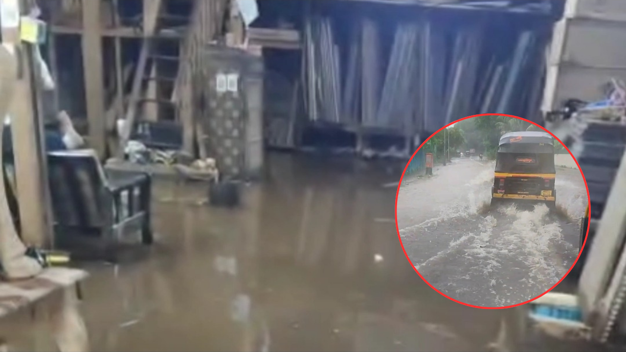Uttan Road Turns Into Flood After 6-Hour Rain